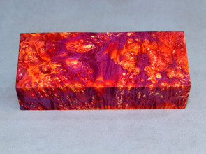 Stabilized Maple Burl Wood Mod Block